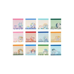 Petit Matériel|Maison Ghibli Assortiment de 24 Mini Blocs memo à collectionner - Studio Ghibli