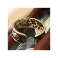 Bijoux|Maison Ghibli Bague Roi des chats - Le Royaume des chats