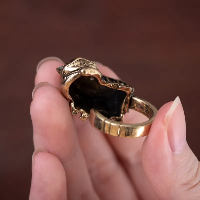 Bijoux|Maison Ghibli Bague vintage Chatbus - Mon Voisin Totoro