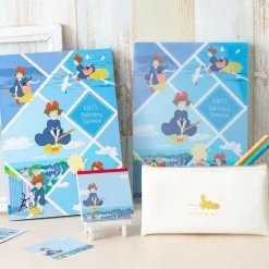 Petit Matériel|Maison Ghibli Bloc mémo Kiki vole - Kiki la petite sorcière