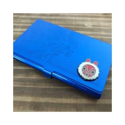 Accessoires|Maison Ghibli Boîte Metal Carte de Visite Bleue Esprit de la forêt - Princesse Mono