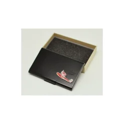 Accessoires|Maison Ghibli Boîte Métal Carte de Visite Noire avec Hydravion - Porco Rosso