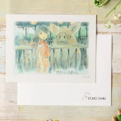 Cartes Postales Et Papier À Lettres|Maison Ghibli Carte de vœux aquarelle 24 x 15,8 cm Chihiro - Le Voyage de Chihiro
