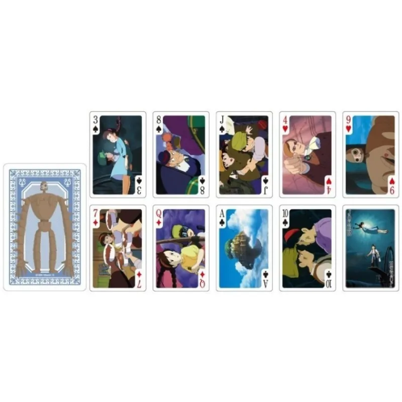 Jeux De Cartes|Maison Ghibli Cartes à Collectionner - Le Château dans le ciel