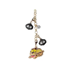 Straps|Maison Ghibli Chaînette Charms Chatbus & Noiraude - Mon Voisin Totoro