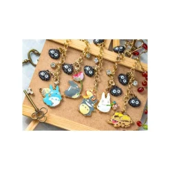 Straps|Maison Ghibli Chaînette Charms Totoro Blanc & Fruits - Mon Voisin Totoro