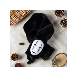 Textile|Maison Ghibli Écharpe peluche No Face - Le Voyage de Chihiro