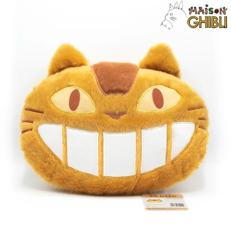 Coussins|Maison Ghibli Coussin Totoro Chatbus - Mon Voisin Totoro