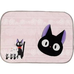 Linge De Maison|Maison Ghibli Couverture coussin Jiji - Kiki la petite sorcière