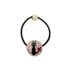 Accessoires|Maison Ghibli Élastique à Cheveux Jiji Rayures - Kiki la petite sorcière