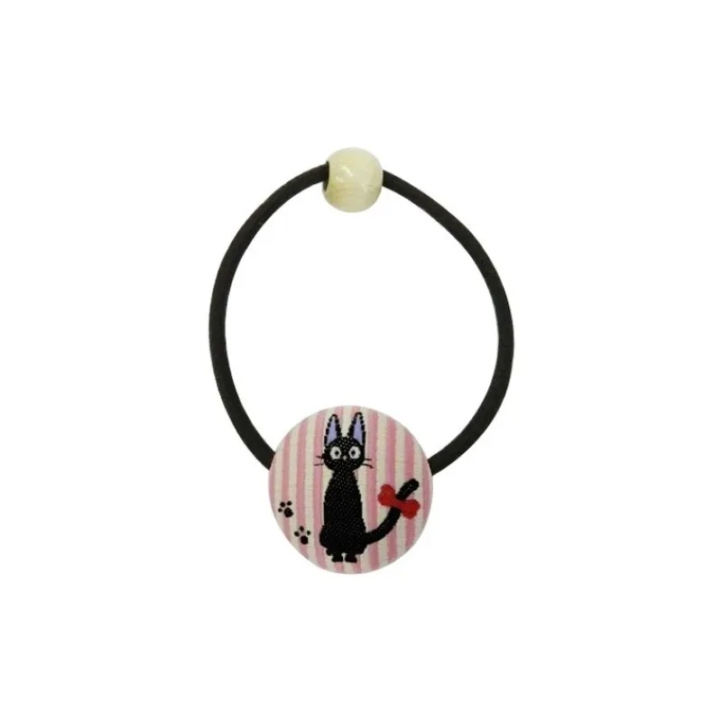 Accessoires|Maison Ghibli Élastique à Cheveux Jiji Rayures - Kiki la petite sorcière