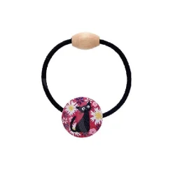 Accessoires|Maison Ghibli Élastique à Cheveux Kiki Jardin de Fleurs - Kiki la petite sorcière