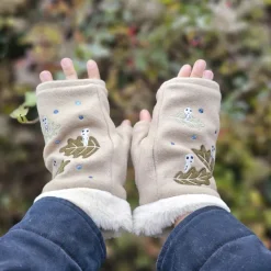 Textile|Maison Ghibli Mitaines Kodama - Princesse Mononoké