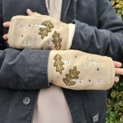 Textile|Maison Ghibli Mitaines Kodama - Princesse Mononoké