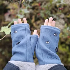 Textile|Maison Ghibli Mitaines Noiraudes - Mon Voisin Totoro
