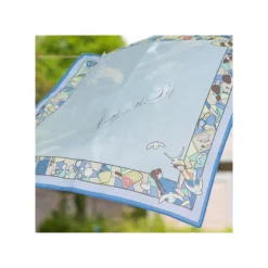 Textile|Maison Ghibli Mouchoir Chemin du vent bleu - Le Château dans le ciel