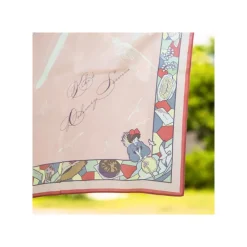 Textile|Maison Ghibli Mouchoir Chemin du vent rouge - Kiki la petite sorcière