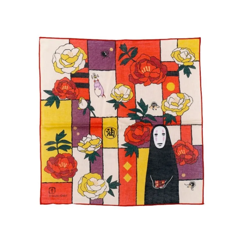Textile|Maison Ghibli Mouchoir de Tulle Fleurs d’Unabara - Le Voyage de Chihiro