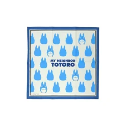 Textile|Maison Ghibli Mouchoir Silhouette Totoro Bleu 43 x 43 cm - Mon Voisin Totoro