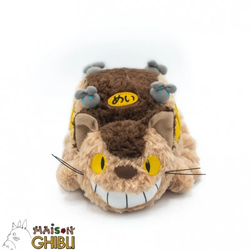 Peluches Fluffy|Maison Ghibli Peluche Chatbus Fluffy M - Mon Voisin Totoro