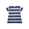 Textile|Maison Ghibli Tunique À Rayures Kiki Koriko Ville Noir&Blanc - Kiki la petite sorci
